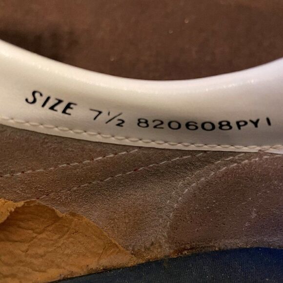 Rare Forest Gump VINTAGE 1982 NIKE LEATHER CORTEZ Womens 7.5 US White Red - Picture 9 of 11